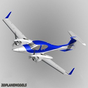 Diamond DA42 Twin Star Private livery 6