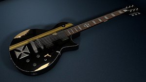 James Hetfield ESP JH IRON CROSS Black