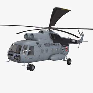 3D mi-8t india air force model