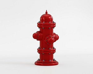 3D Fire Hydrant 3d Model