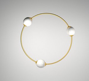 pearl gold  bracelet