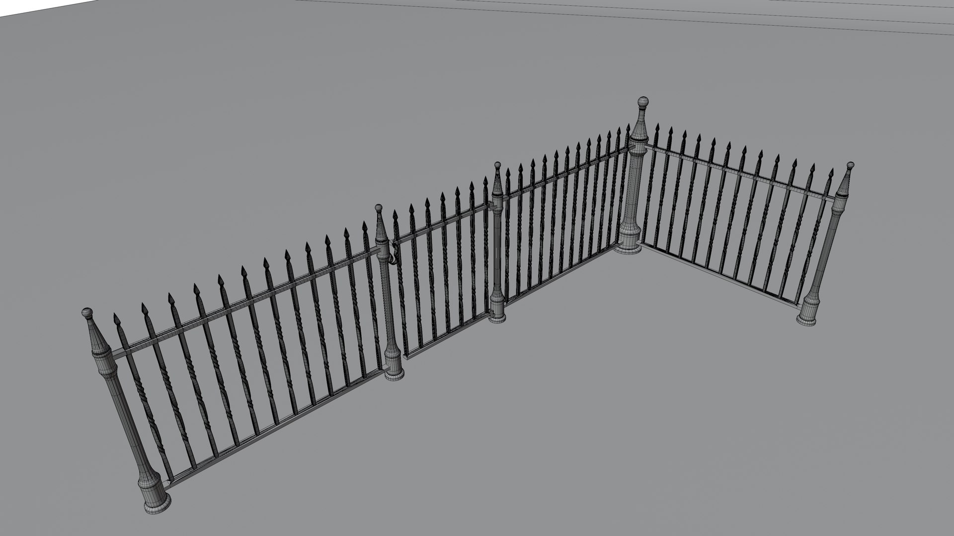 Modular Old Iron Fence 3D model https://p.turbosquid.com/ts-thumb/ck/qHhgZ8/E2/oldironfencewire/png/1778217385/1920x1080/fit_q87/c915be617fbd353b272e7452b8fcaeb6d043eaf3/oldironfencewire.jpg