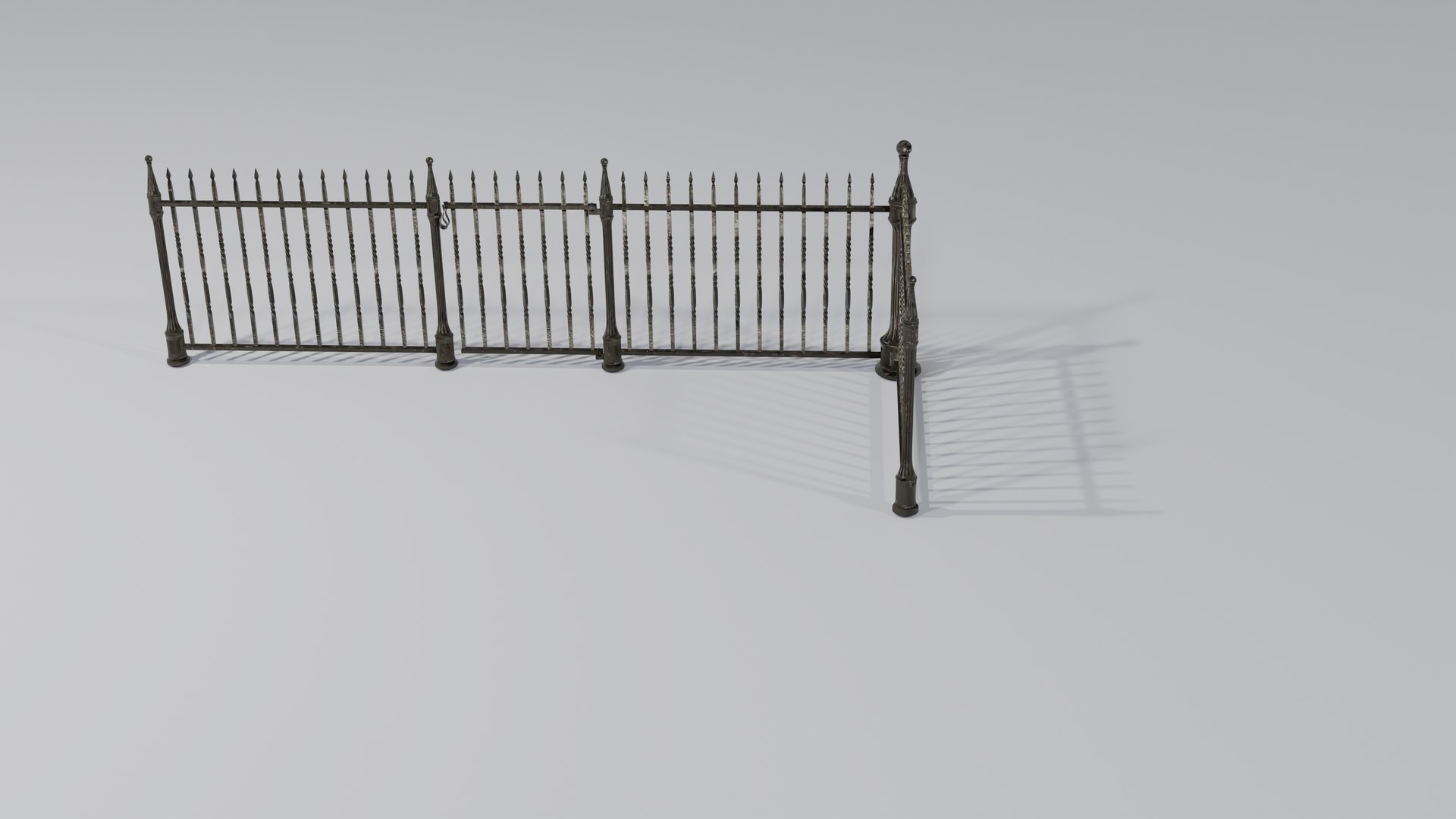 Modular Old Iron Fence 3D model https://p.turbosquid.com/ts-thumb/ck/qHhgZ8/Wx/oldironfence0015/png/1778217549/1920x1080/fit_q87/09921a4b2508cff5745577aee3146f76b02e521a/oldironfence0015.jpg