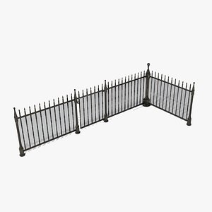 Modular Old Iron Fence