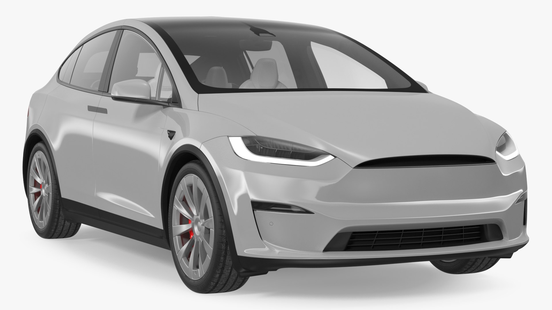 Electric SUV 3D model preview