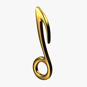 3D Music Note model