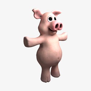 Funny pig 3D