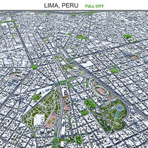 Lima City in Peru