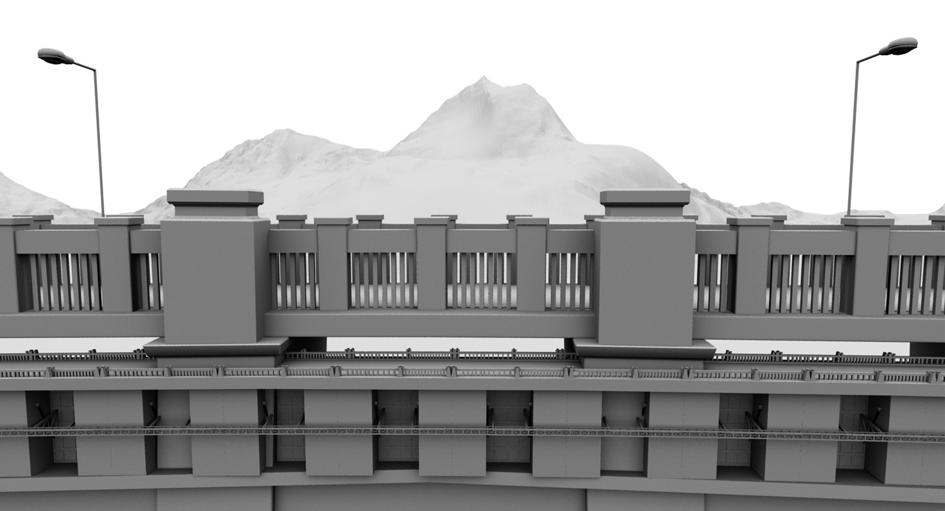 Dam Model - TurboSquid 1471966