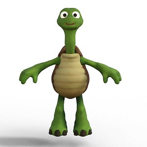 Cartoon Turtle 3D