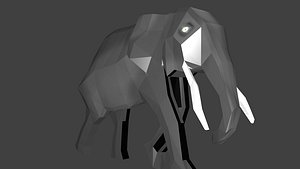 Low_poly_elephant