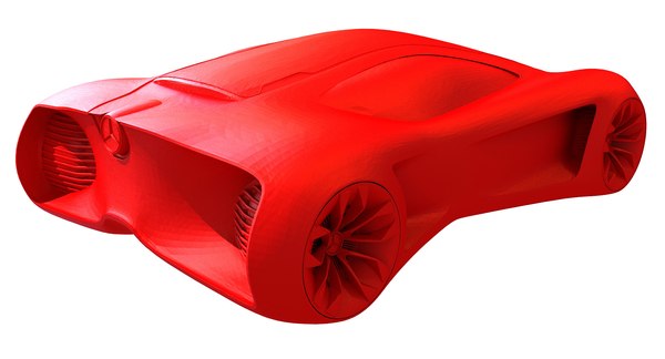 printable concept car printing 3d model
