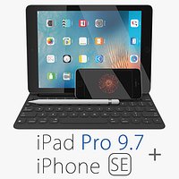 Apple iPad Pro 9.7 Inch + iPhone SE