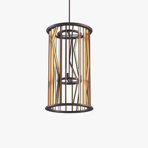 3D Custom Designer Pendant Light model