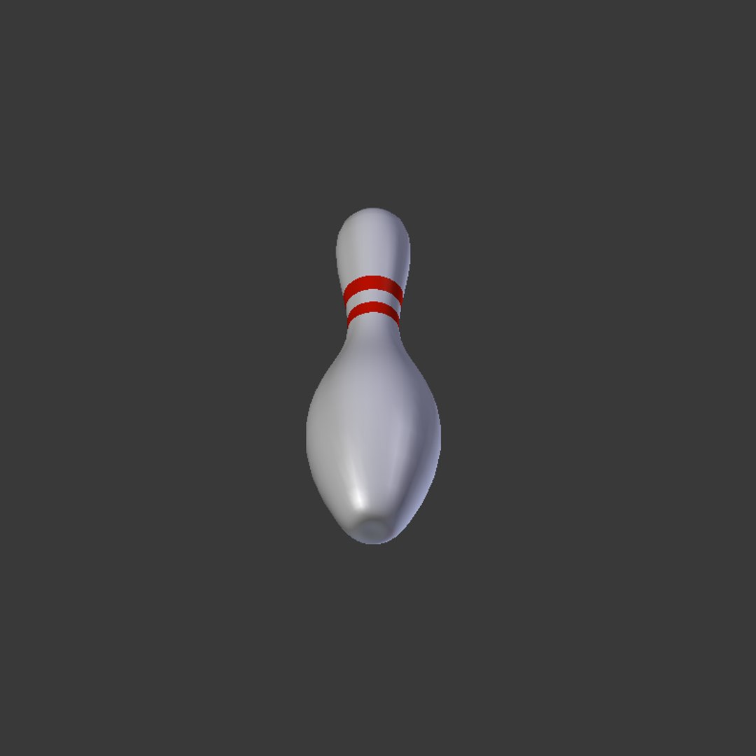 3D Model Bowling Pin - TurboSquid 1329050