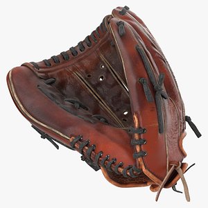 3D baseball glove model