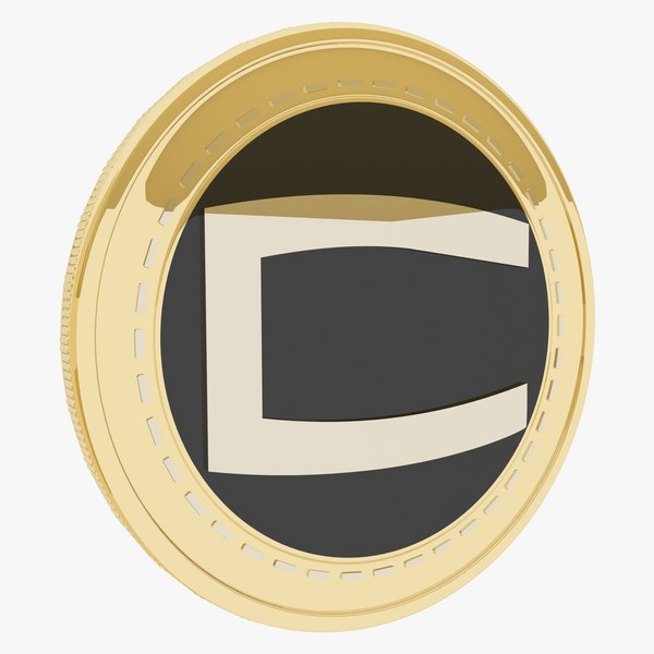 CoinMex Token Cryptocurrency Gold Coin 3D model