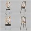Tall Vertical Corkboard Duo - Customizable Pin Boards
