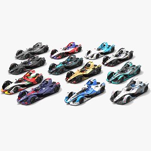 Formula E Season 2018 2019 Race Car Collection
