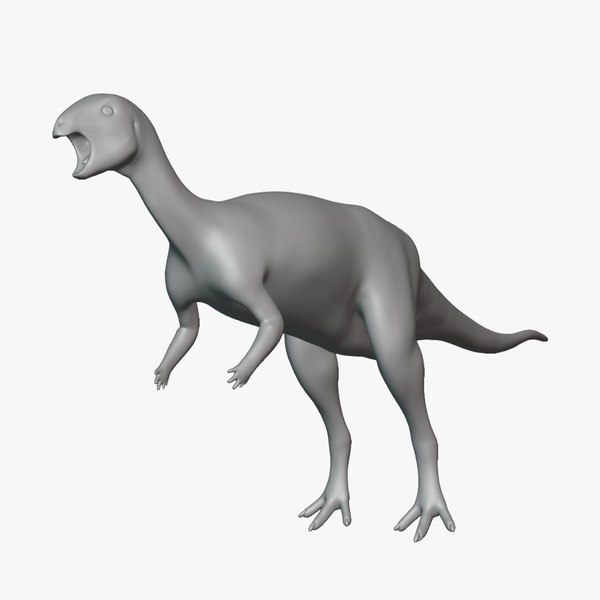 3D модель Dryosaurus Basemesh Low Poly - TurboSquid 1994077