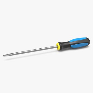 3D Flat Head Screwdriver 8mm