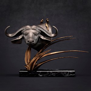 buffalo sculpture
