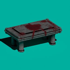 3D model Cultist Sacrificial Altar