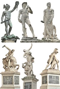 Statue Pack 6 model