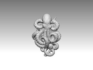octopus  sea creature 3D model
