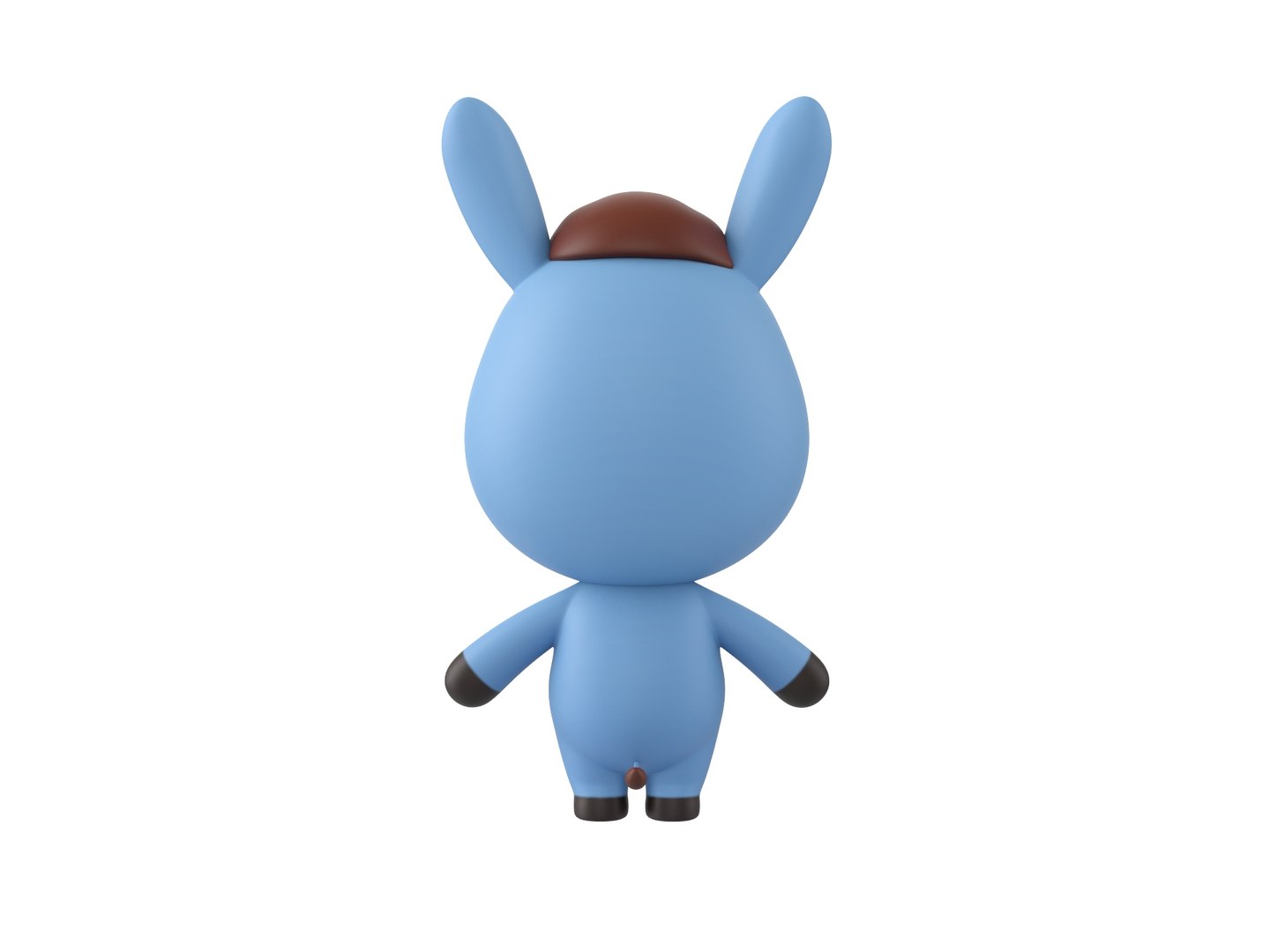 3D Donkey Character Model - TurboSquid 1653734