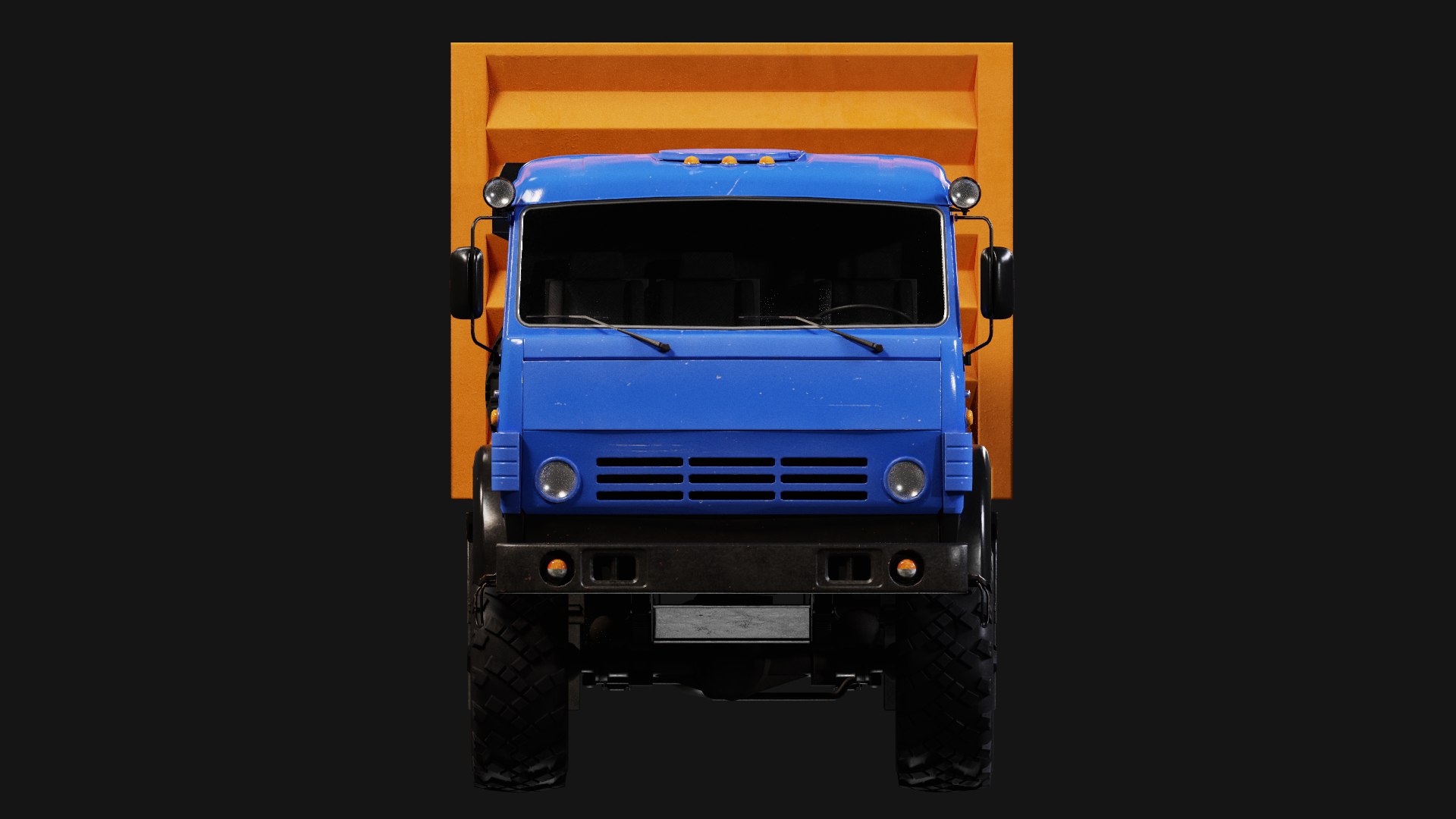 Kamaz Truck Model - TurboSquid 1819473