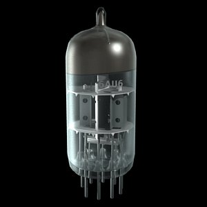 electron tube 3d model