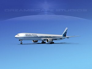 boeing 777-300 3d model