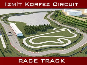 3D model race track - korfez