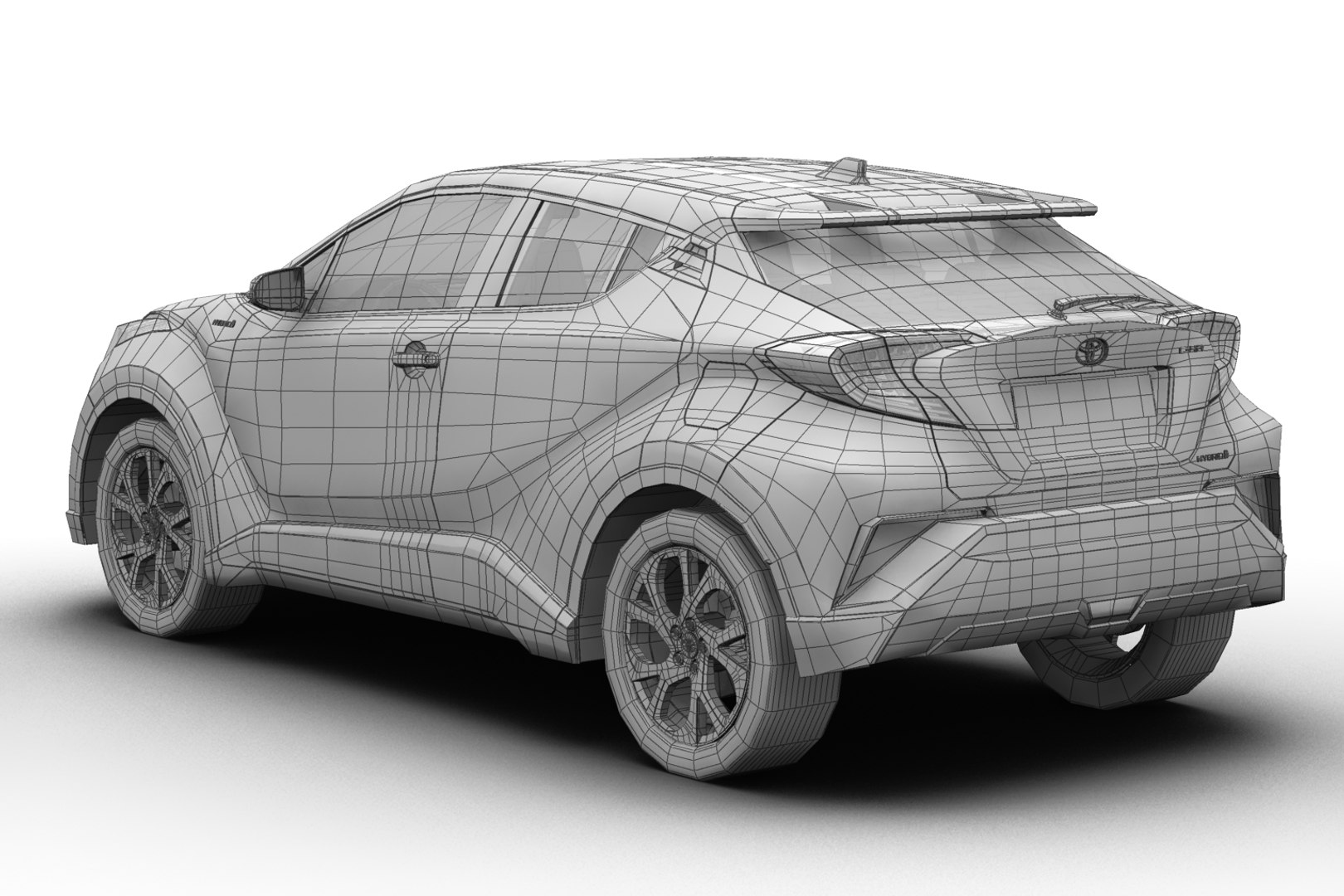 Toyota C-hr 3d Max