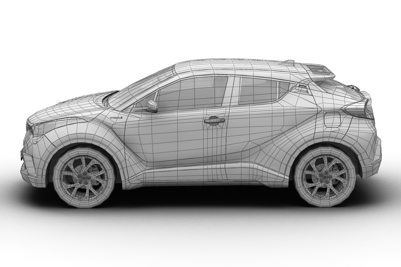 Toyota C-hr 3d Max