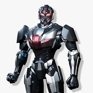 Robot Character low-poly asset