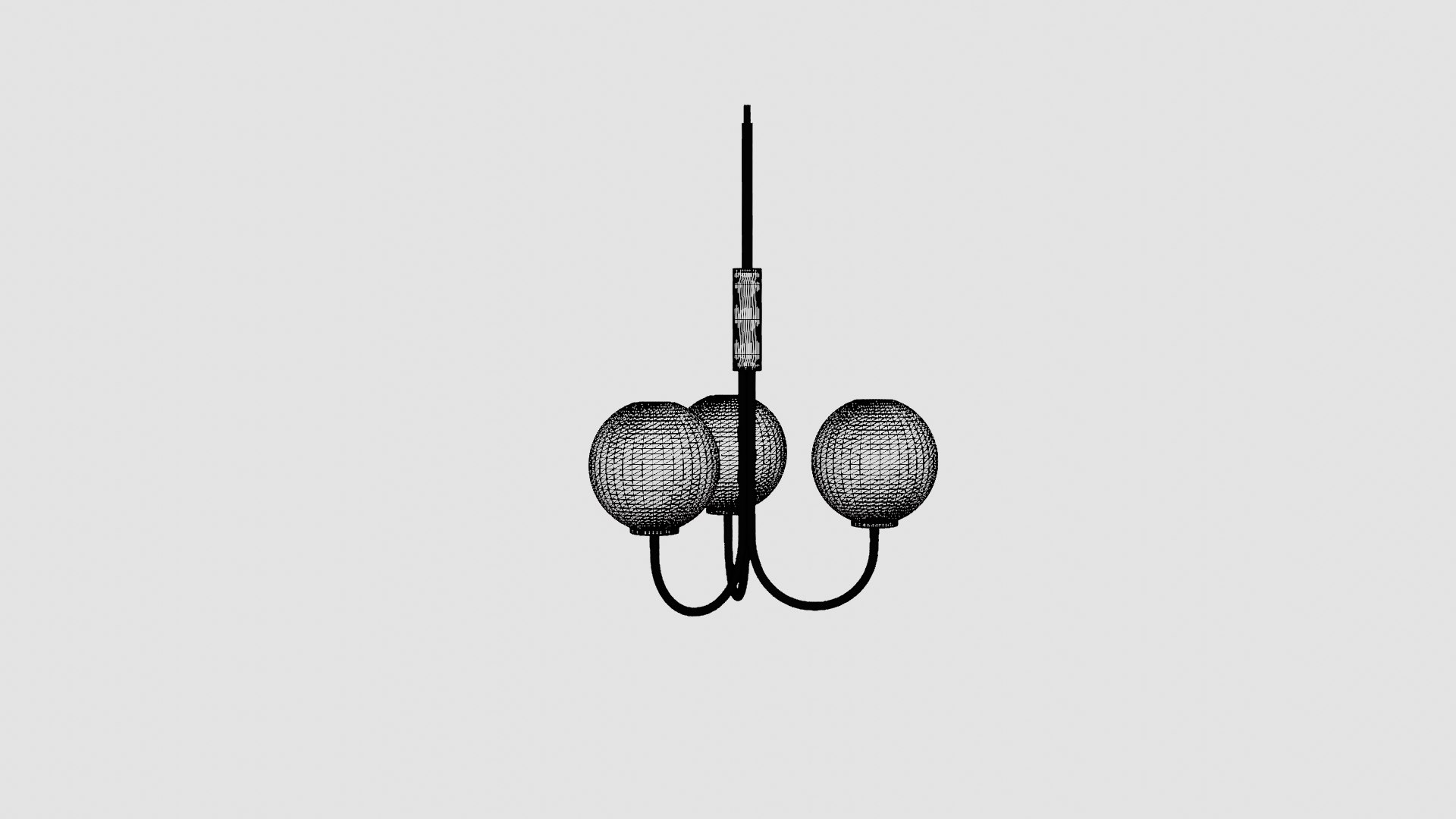 Pendant Balloon Lamp Model - TurboSquid 2247622