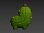 Cactus Character 3D