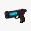 Pistolet blaster de science-fiction