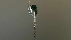 chitinous staff 3D model