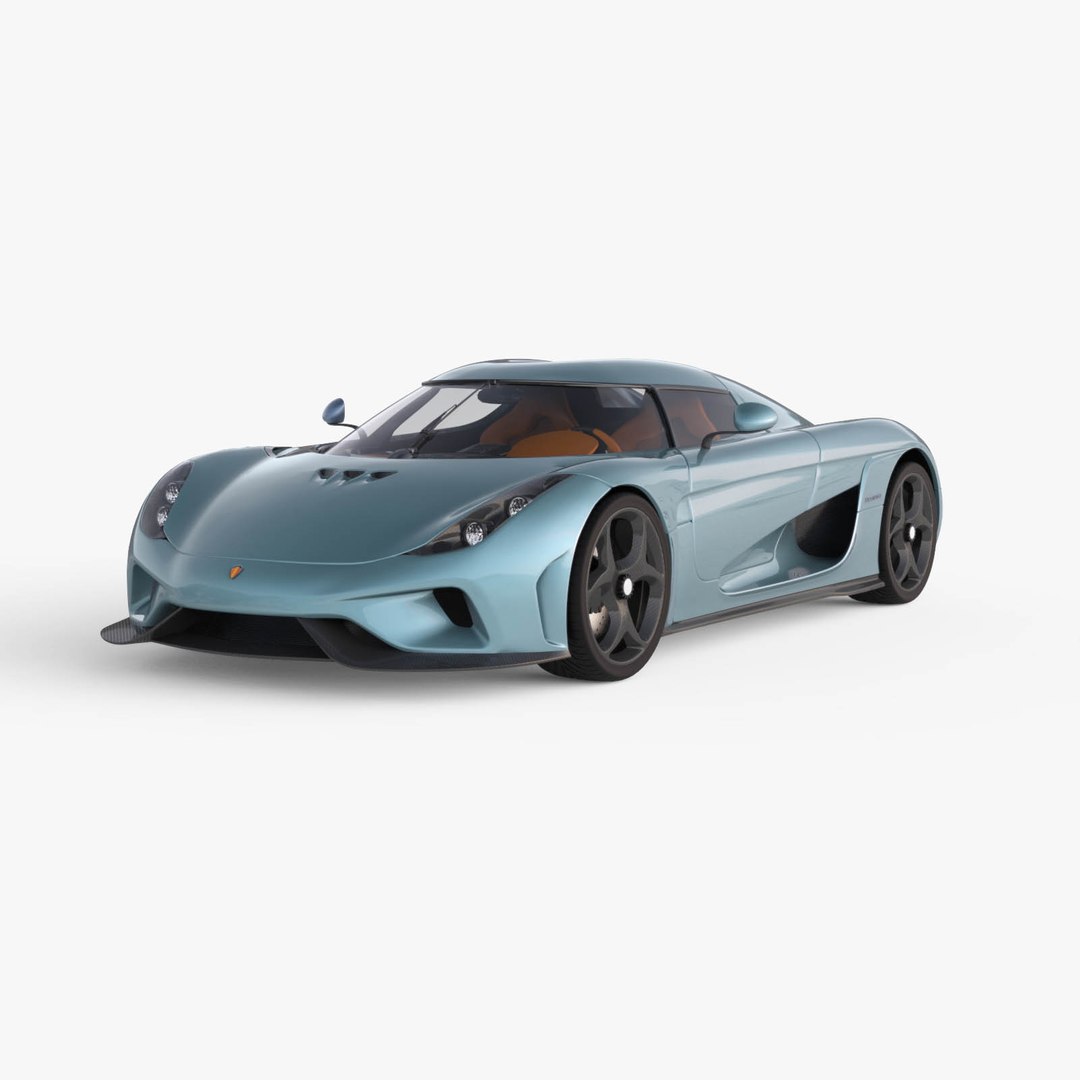 3d model koenigsegg regera 2016