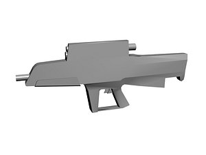 3d model xm25 individual airburst weapon