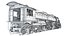 Steam Locomotive Big Boy Train