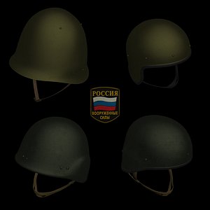 Russian Military Helmets Pack