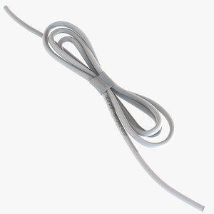 Folded Cable with Tape 3D model