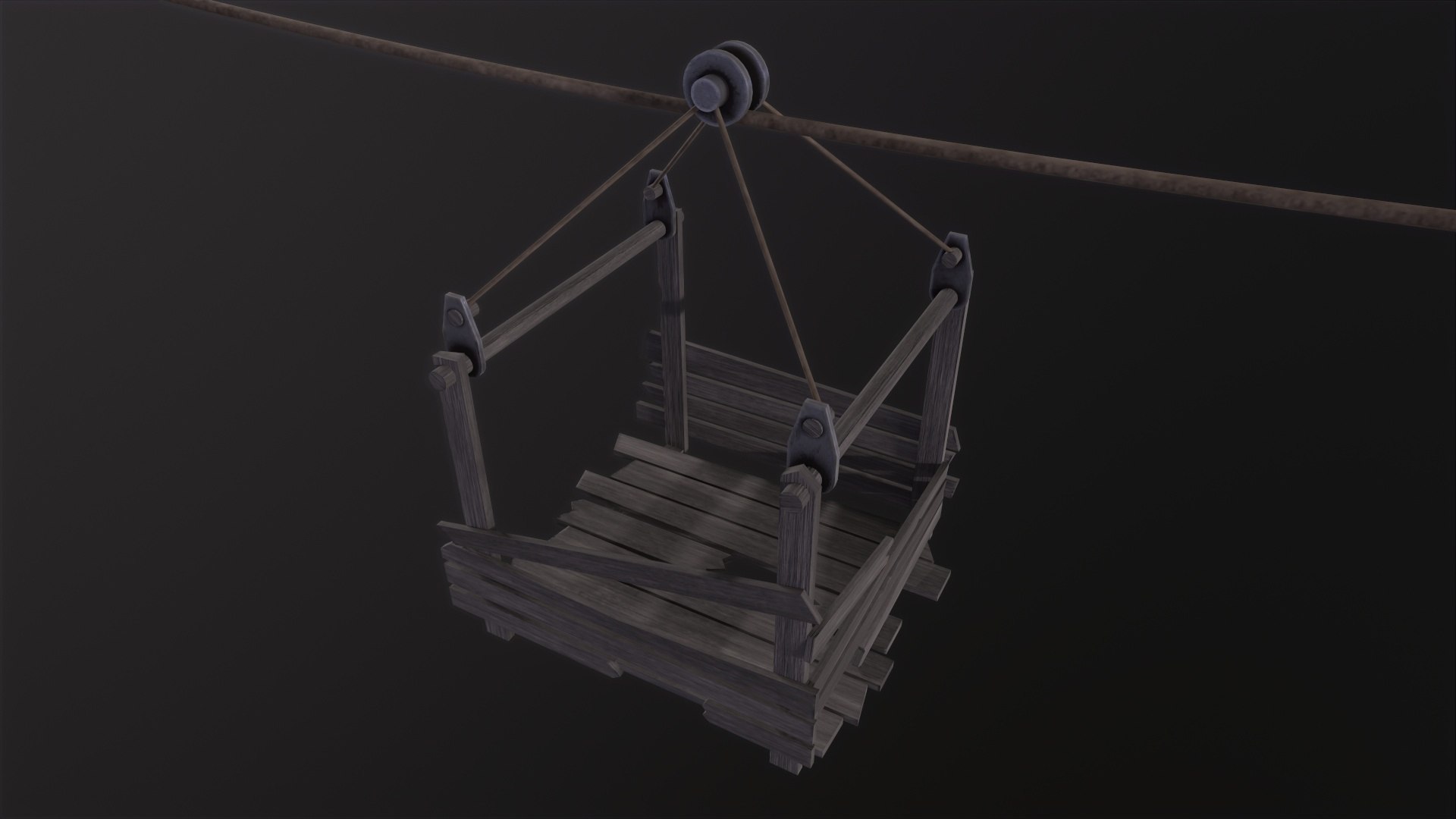 3D Rope Way - TurboSquid 2112807