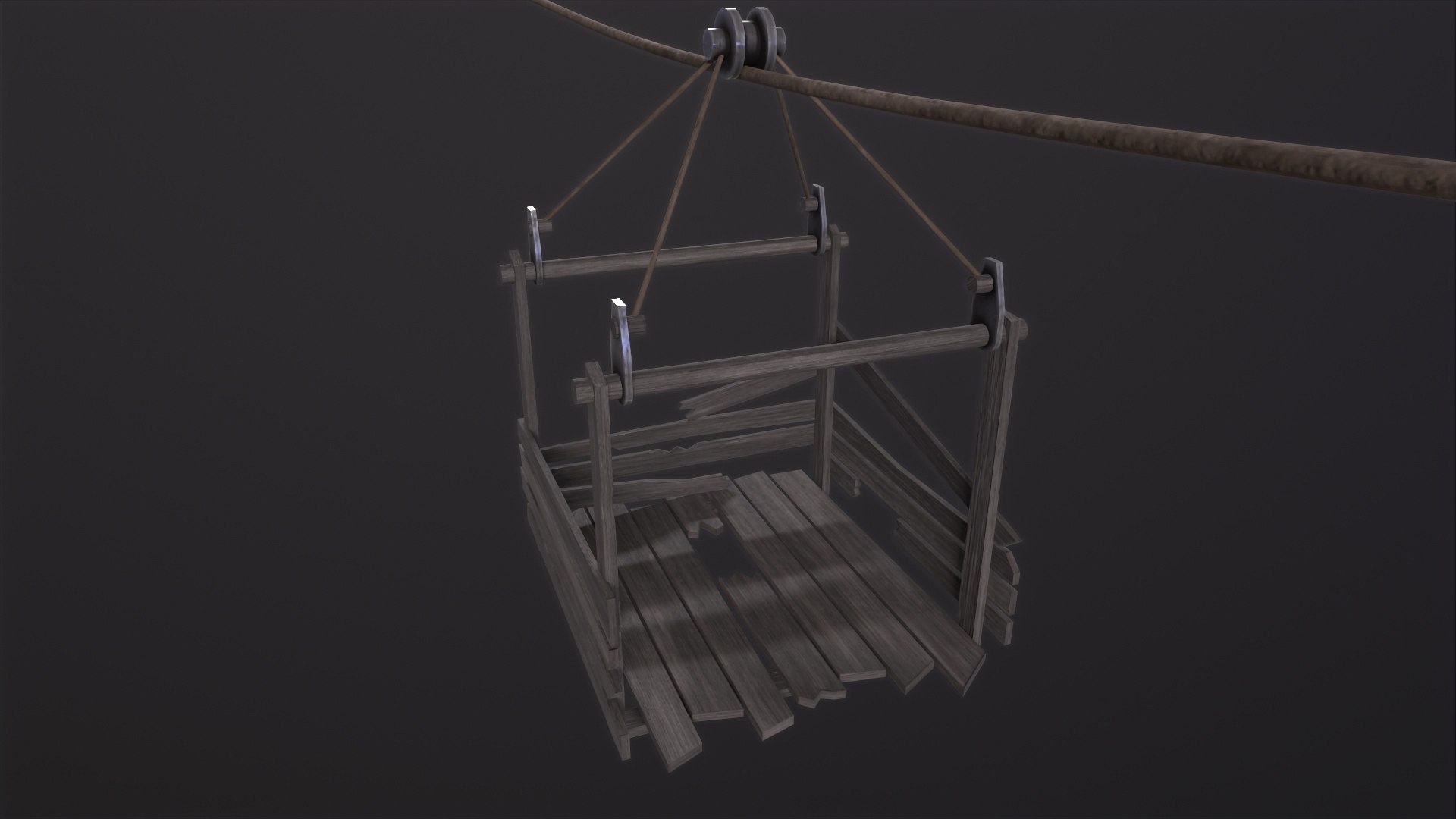 3D Rope Way - TurboSquid 2112807