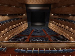 Theater 3D model
