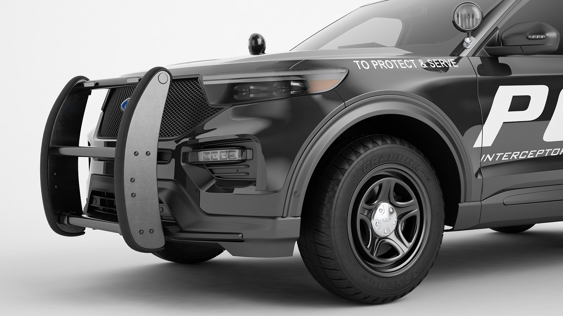 Ford Explorer 2020 Police 01 3D model - TurboSquid 1726440